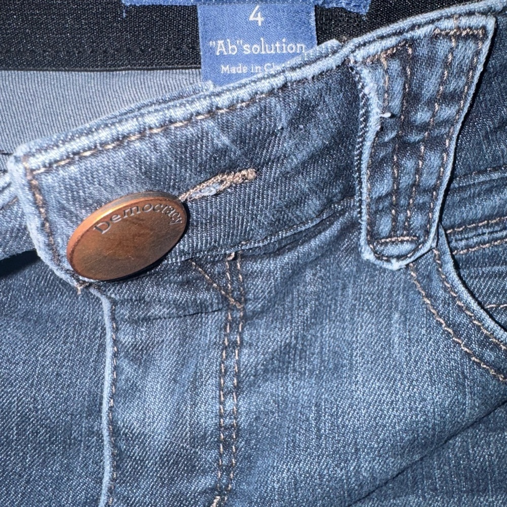 Democracy Dark Blue skinny Jeans - Picture 2 of 3